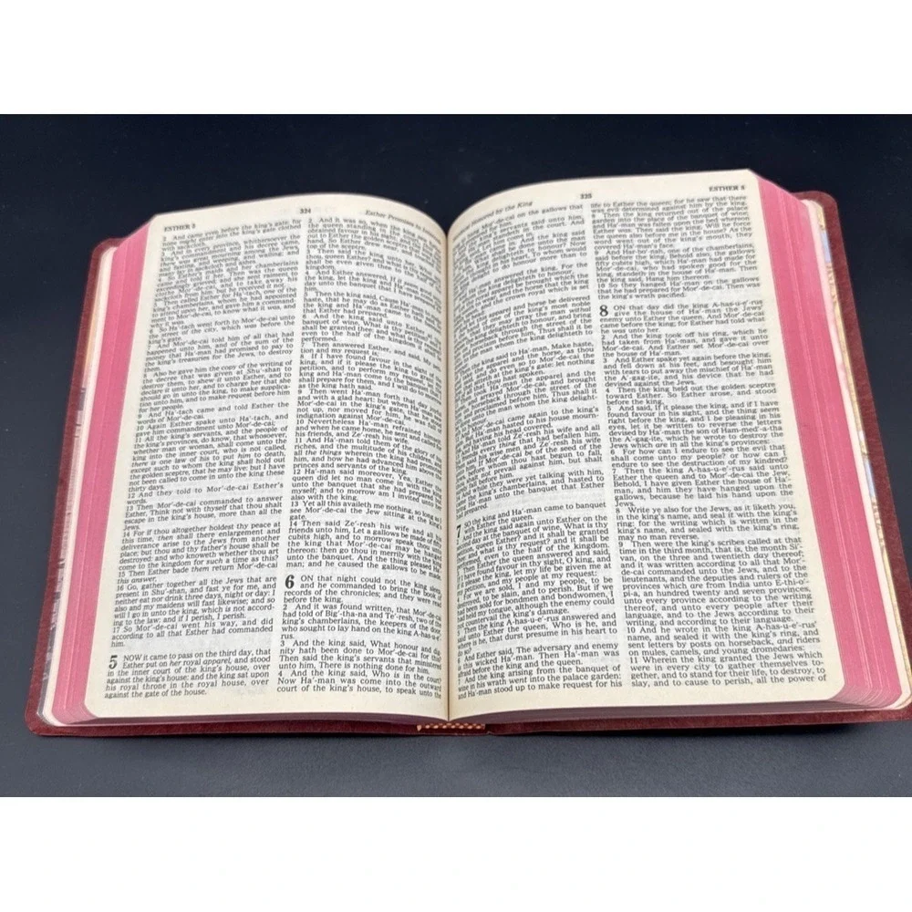 Thomas Nelson KJV Bible 1984 Red Letter Regency Dictionary Concordance 162MBG